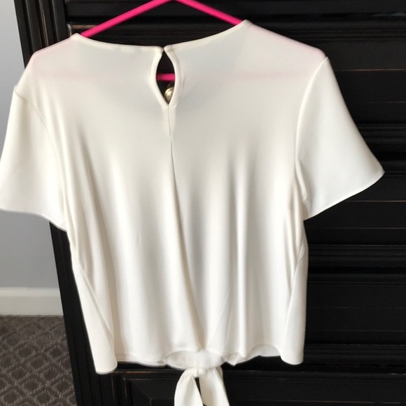 Ann Taylor tie bottom blouse - Picture 3 of 3